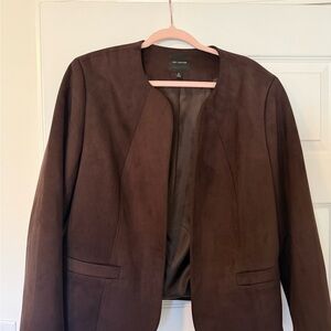The Limited Dark Brown Blazer